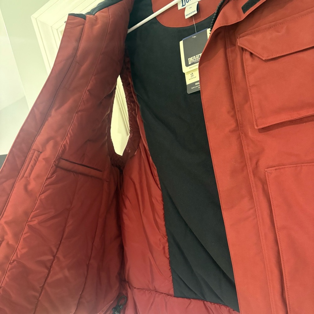 Duluth Trading Co Whaleback Burnt Red Vest - Picture 6 of 7